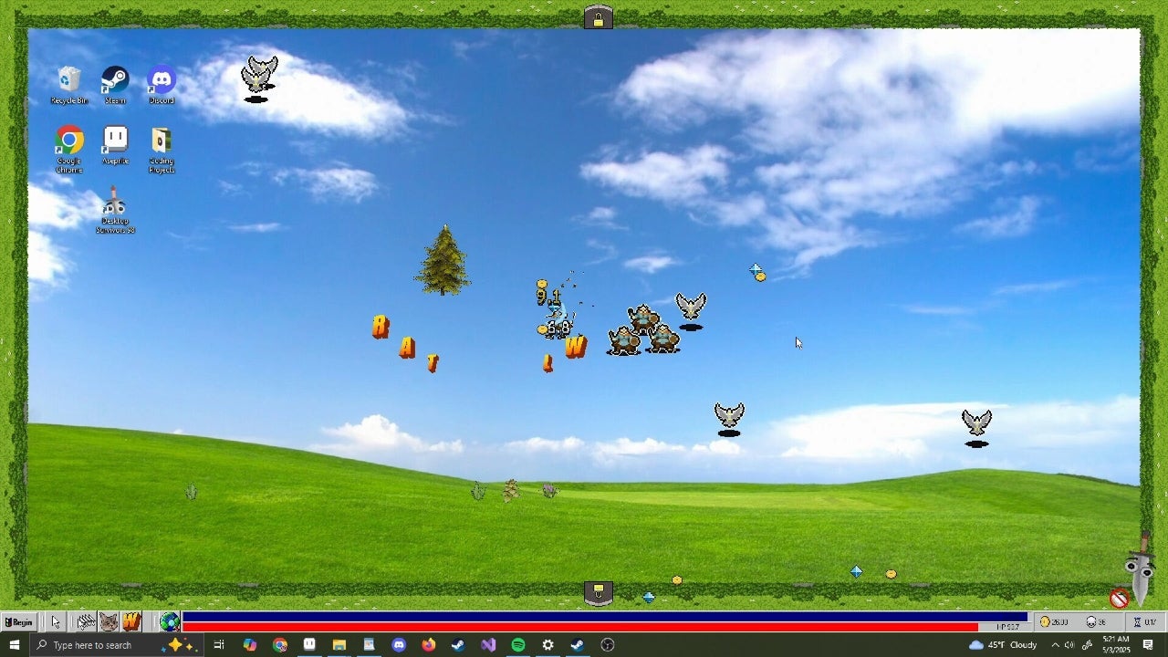 This video game combines your nostalgia for Windows 98 and your