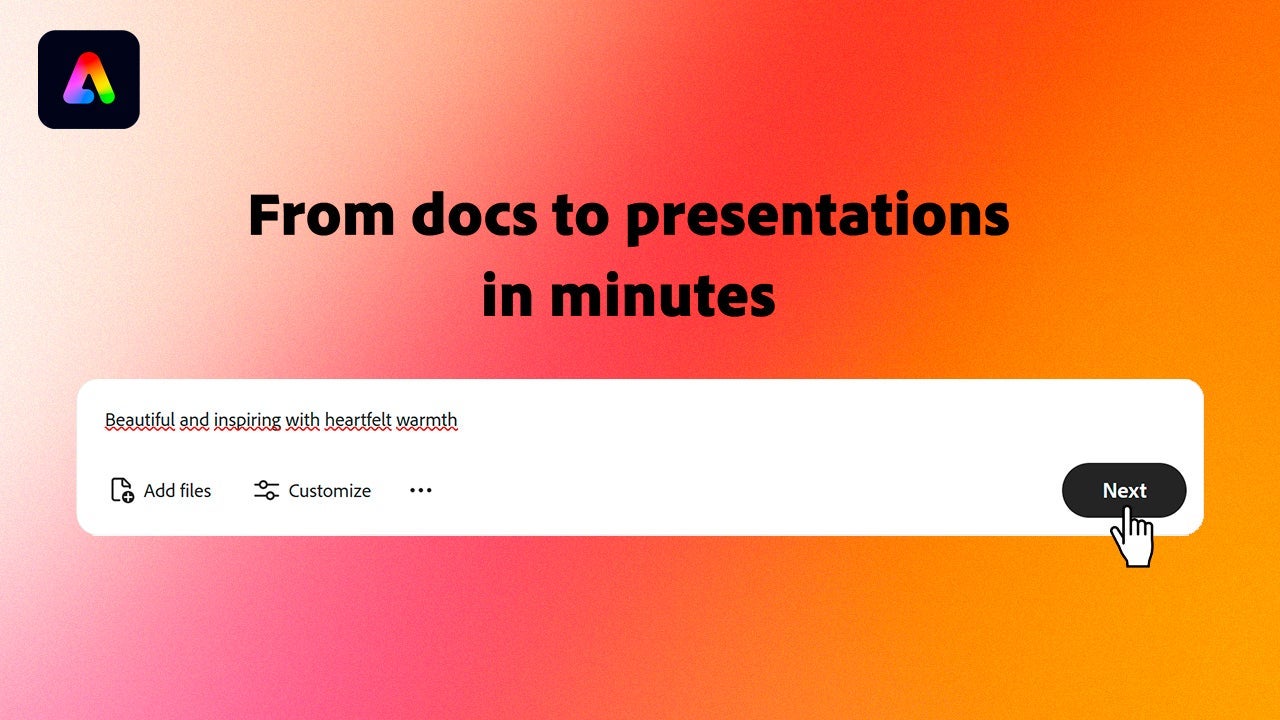 Comparison between manual slide creation and AI-assisted presentation generation