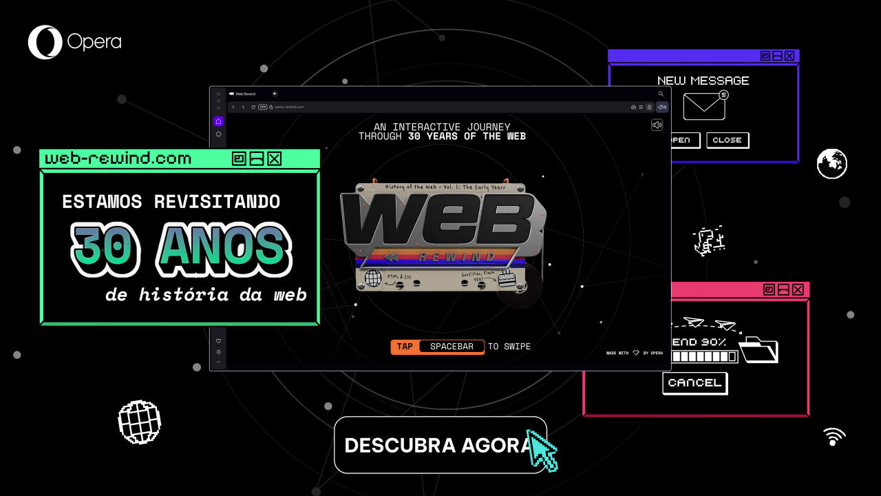 Você se lembra do barulho que a internet costumava fazer?
