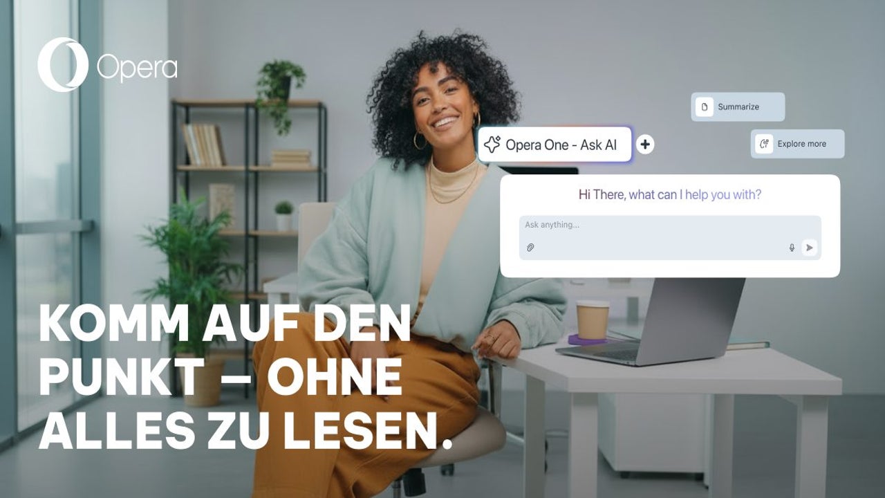 Opera One R3 bringt bessere Tab-Organisation und kontextbezogene KI