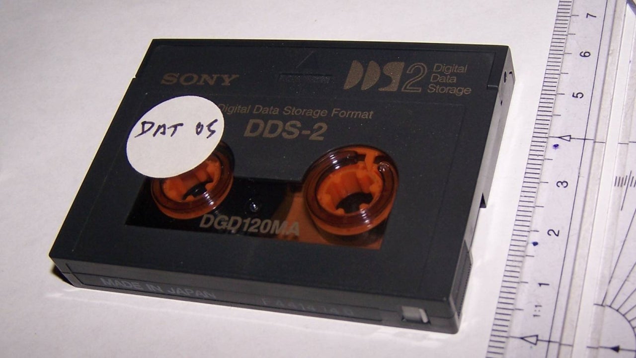 Sonys DAT-Kassette: Am Ende rettete sie die IT der 1990er