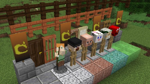 Crafteando en Minecraft