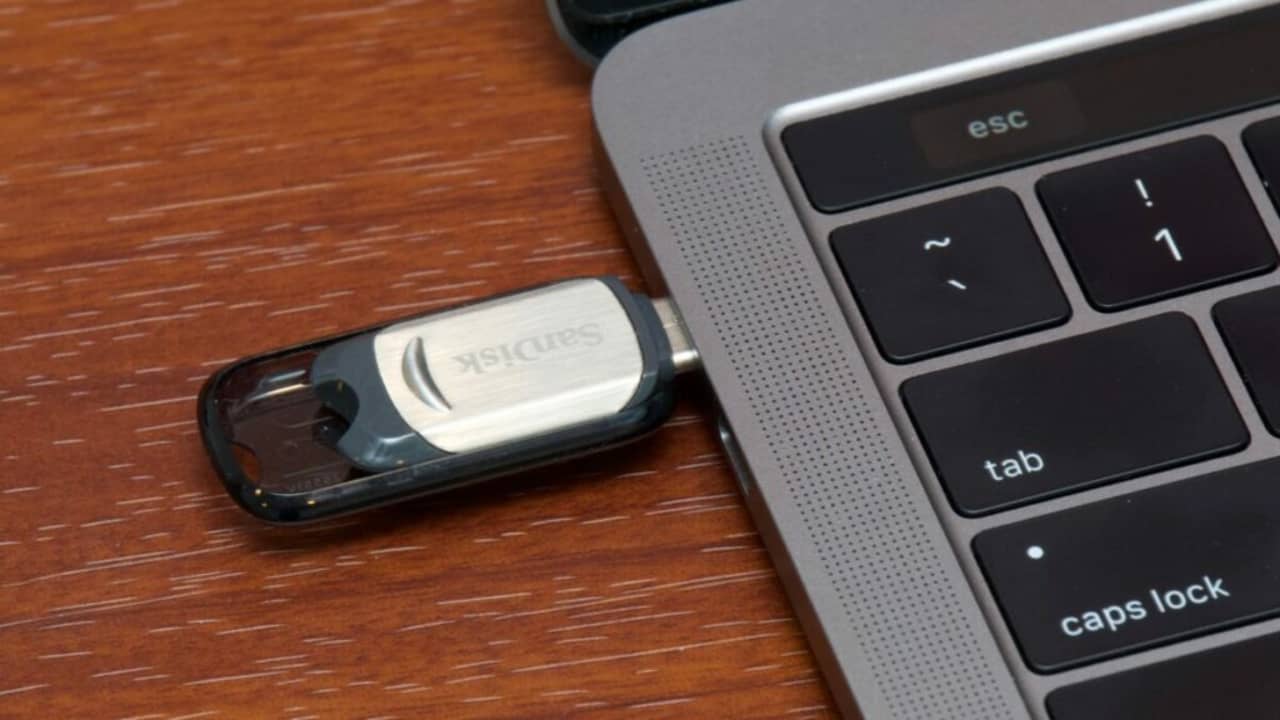 USB en portátil