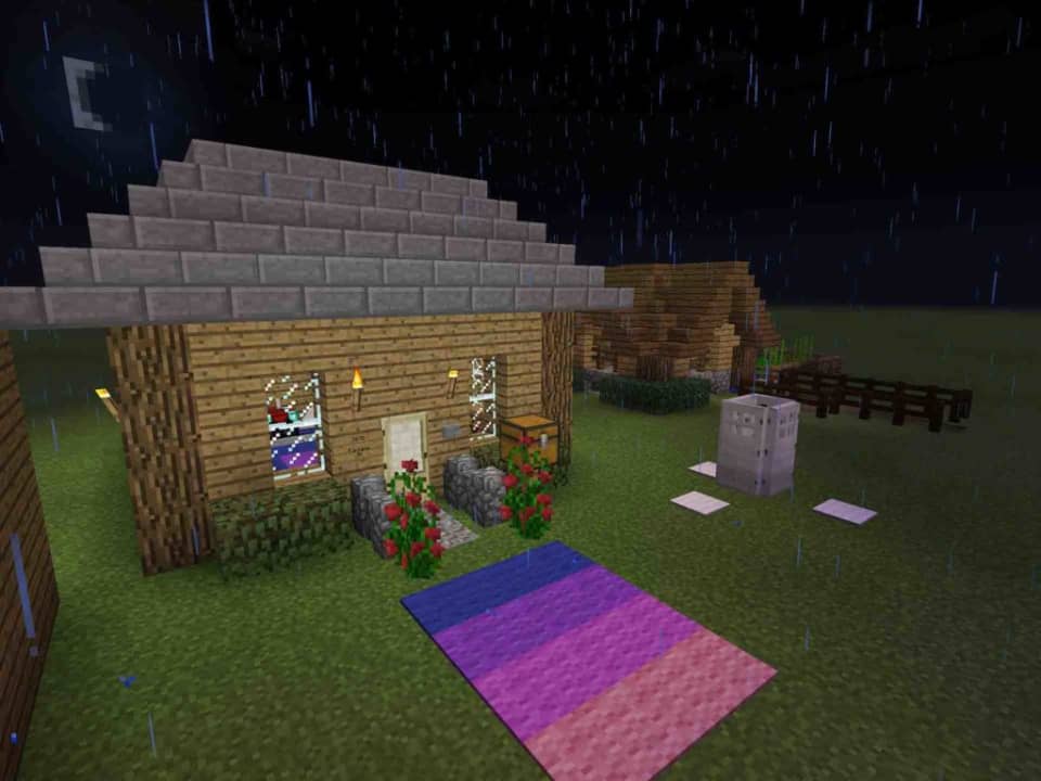 Crear una casa  en Minecraft