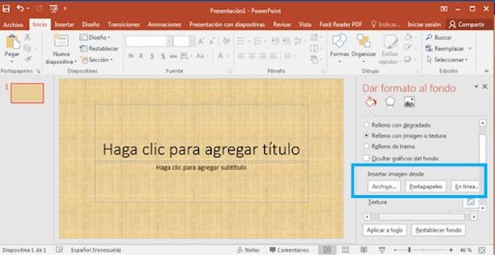 Como Poner Una Imagen De Fondo En Powerpoint Image To U 0972