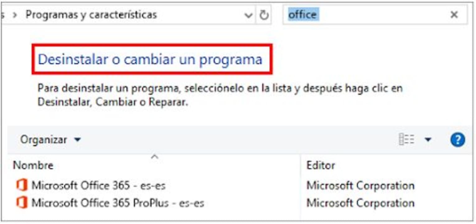 Microsoft Excel error de activación de productos