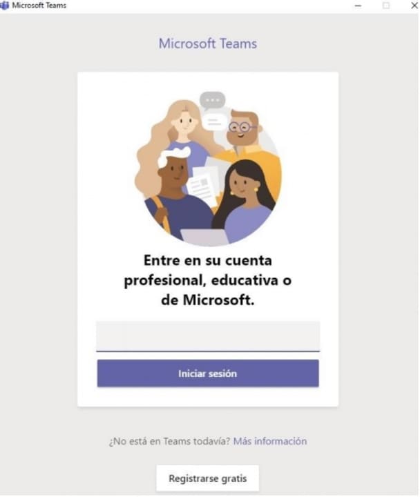 Acceso a Microsoft Teams