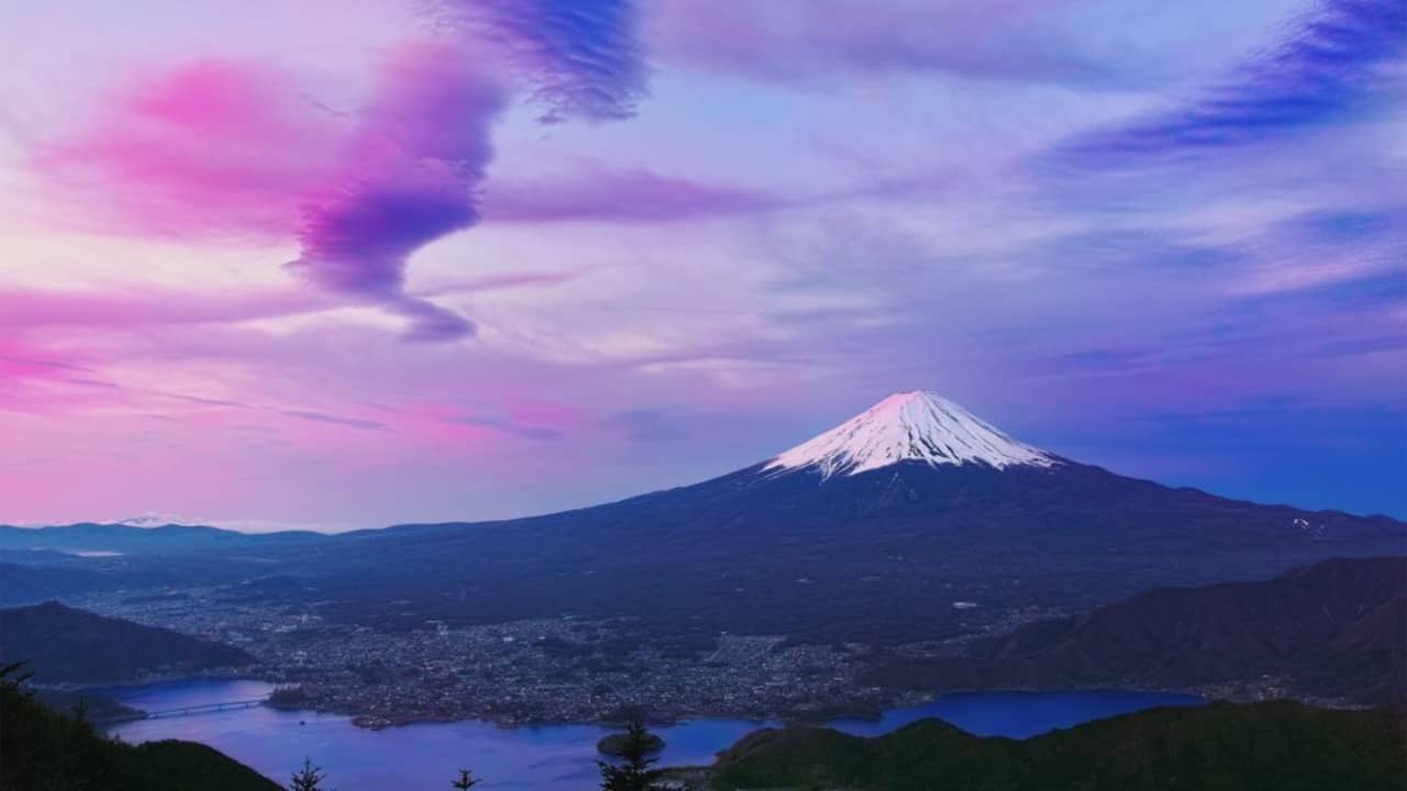 Fondo de pantalla del Monte Fuji