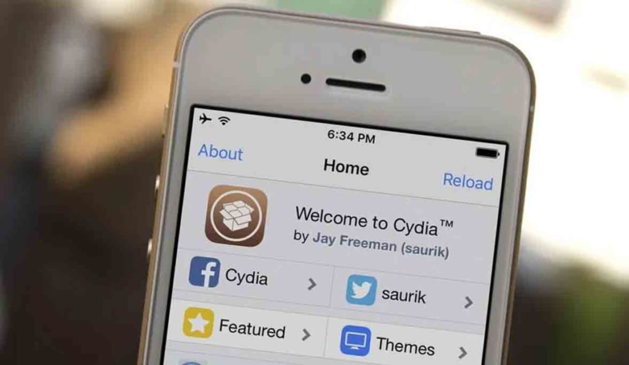Cydia instalado en un iPhone