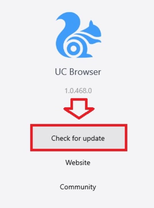 Actualizar UC Browser