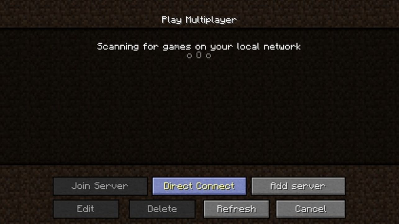 Modo multijugador a través de LAN de Minecraft