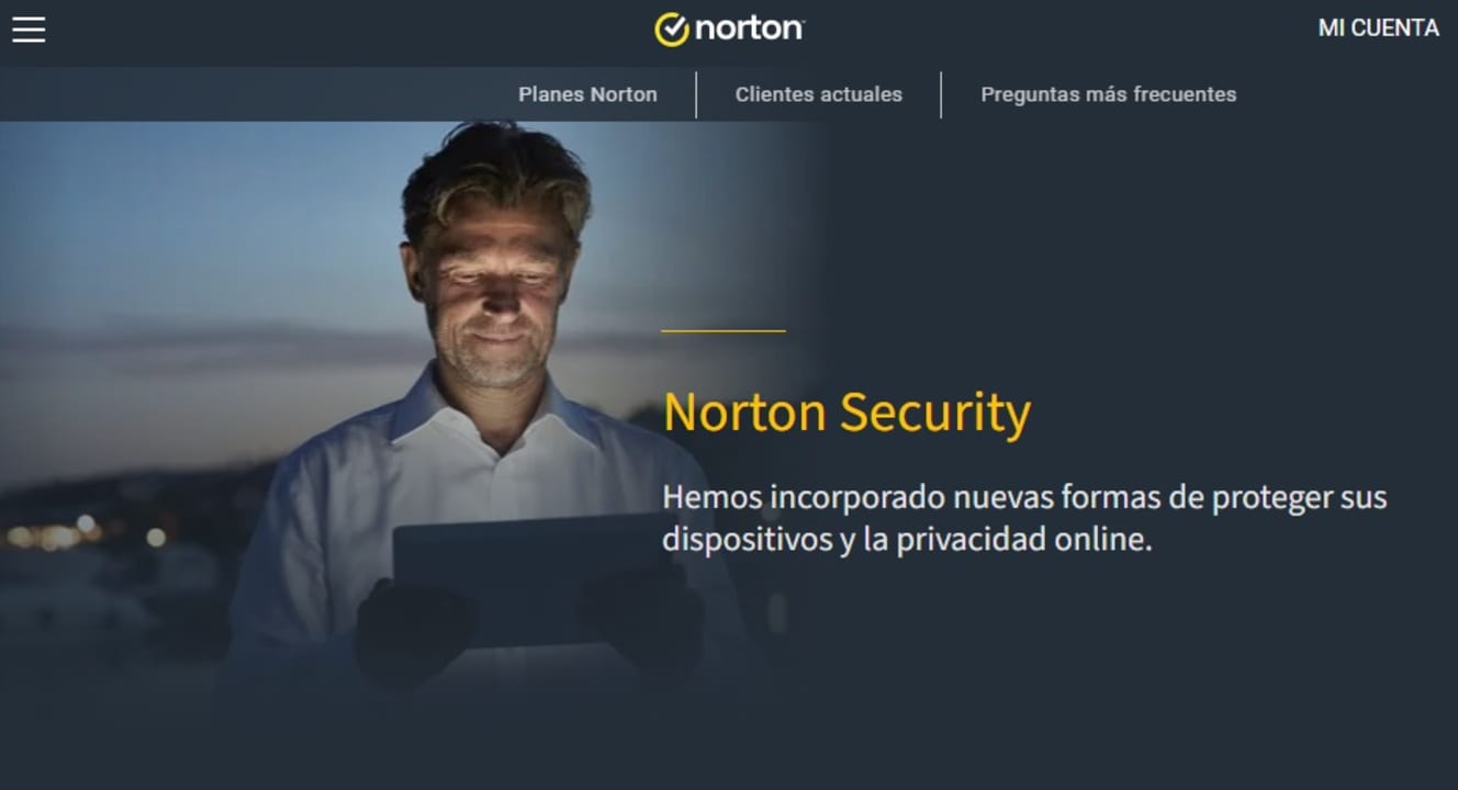 Imagen promocional de Norton Security