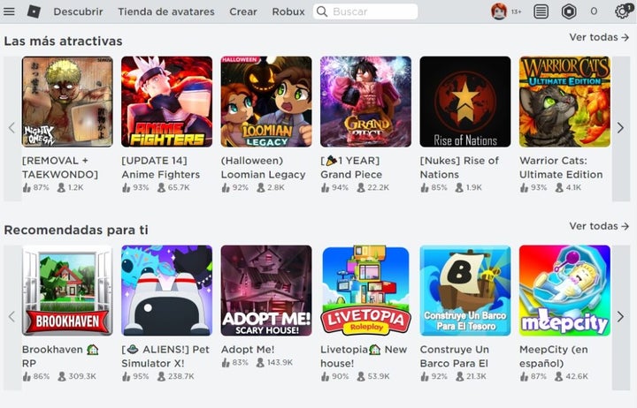 Catálogo de Roblox