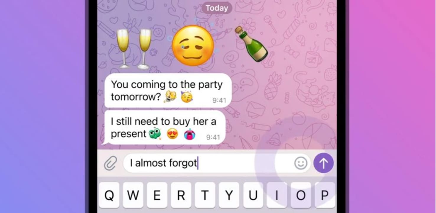 Emojis animados personalizados telegram