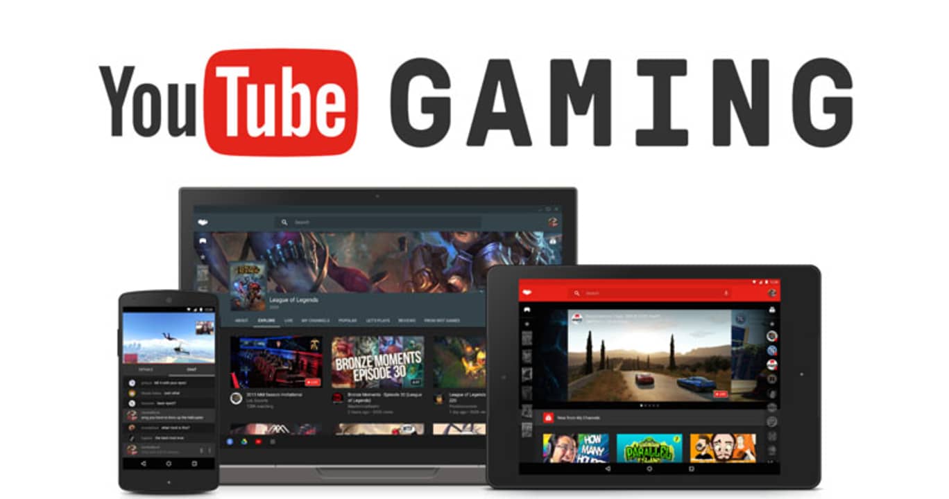 Imagen promocional de YouTube Gaming.
