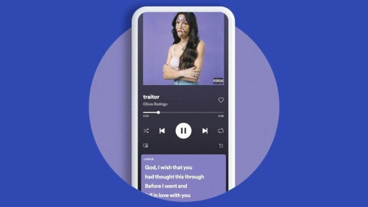 Adios a las letras en Spotify