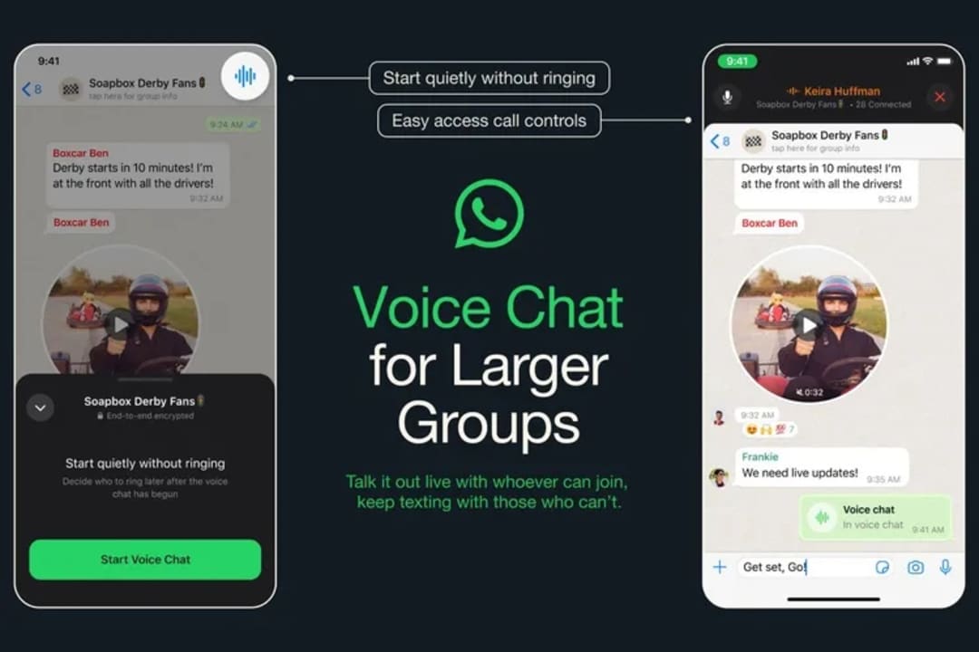 whatsapp voice chat