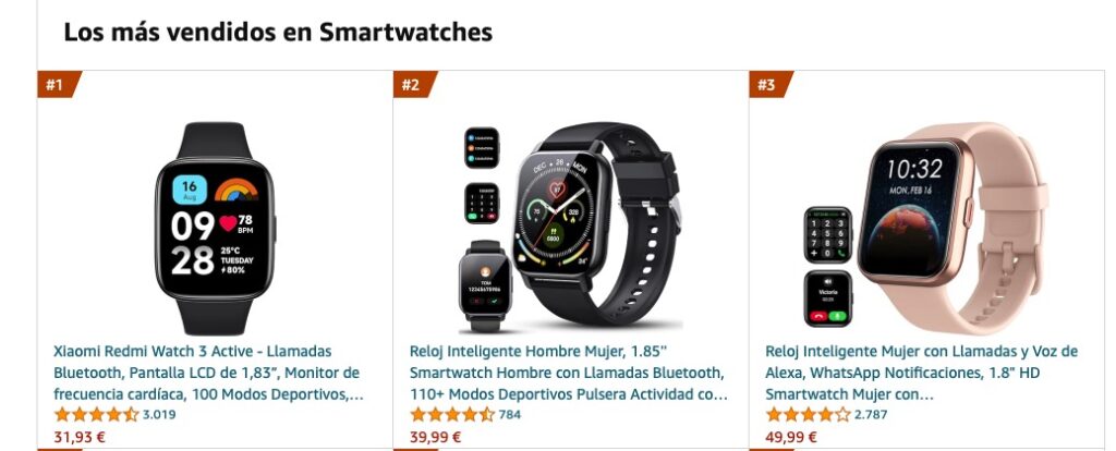 Por unos 30 euros tienes el reloj inteligente más vendido de la semana ...