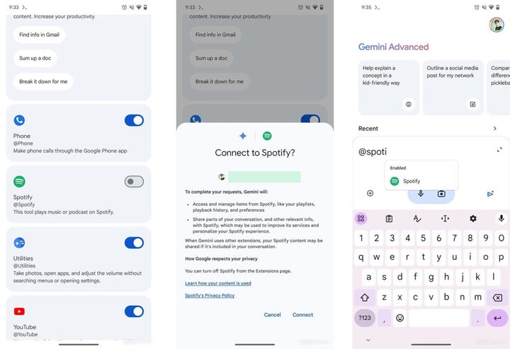 Google is preparing an extension of its AI Gemini for Spotify - Softonic
