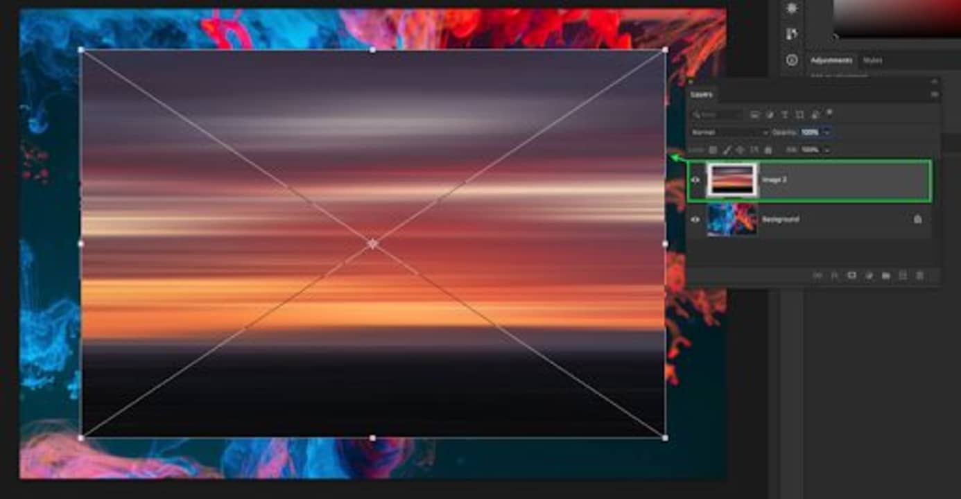 How to Add an Image to a Layer in Adobe Photoshop