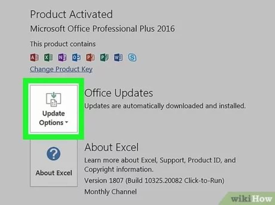 How to Update Microsoft Excel