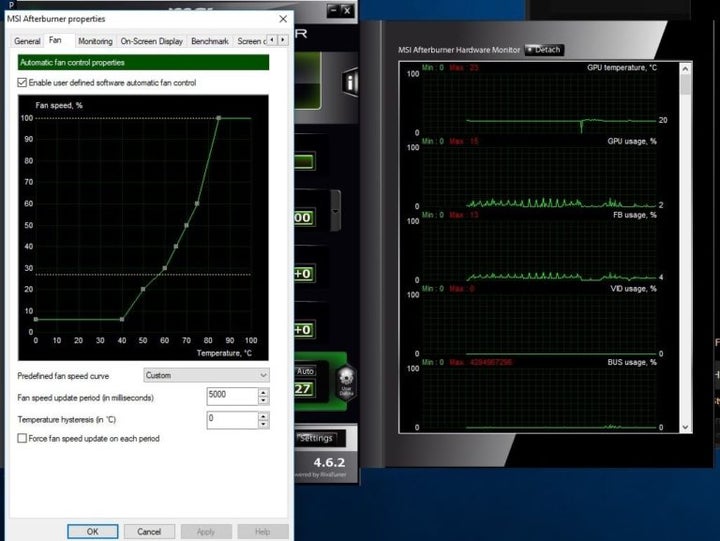 using msi afterburner