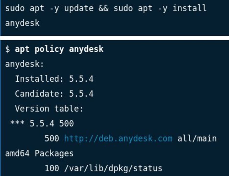How to install AnyDesk on Kali