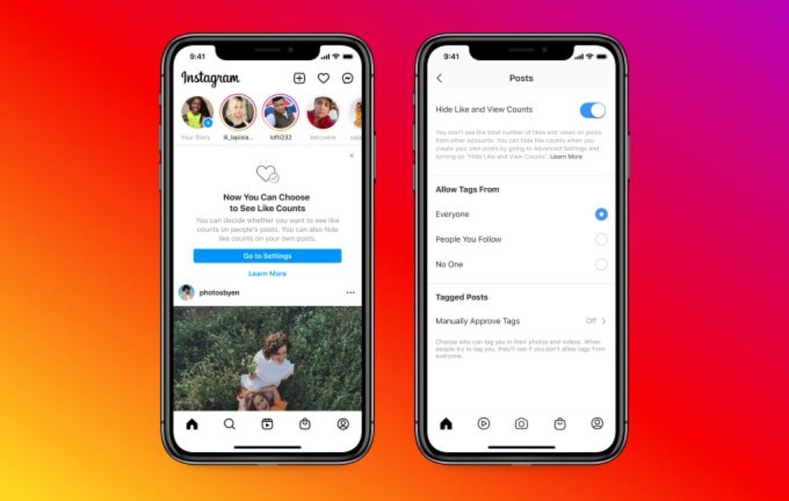 Instagram and Facebook Let You Hide Post Likes
