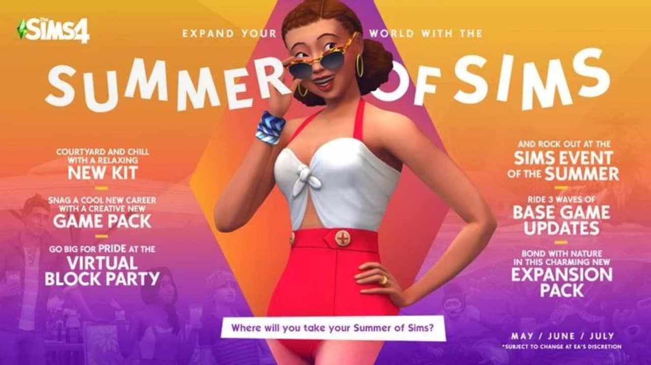 The Sims 4 Showcases New “Summer of Sims” Content 
