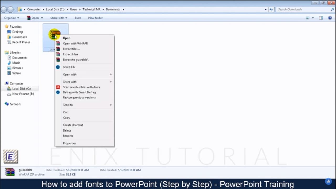 How to Add Fonts to Microsoft PowerPoint