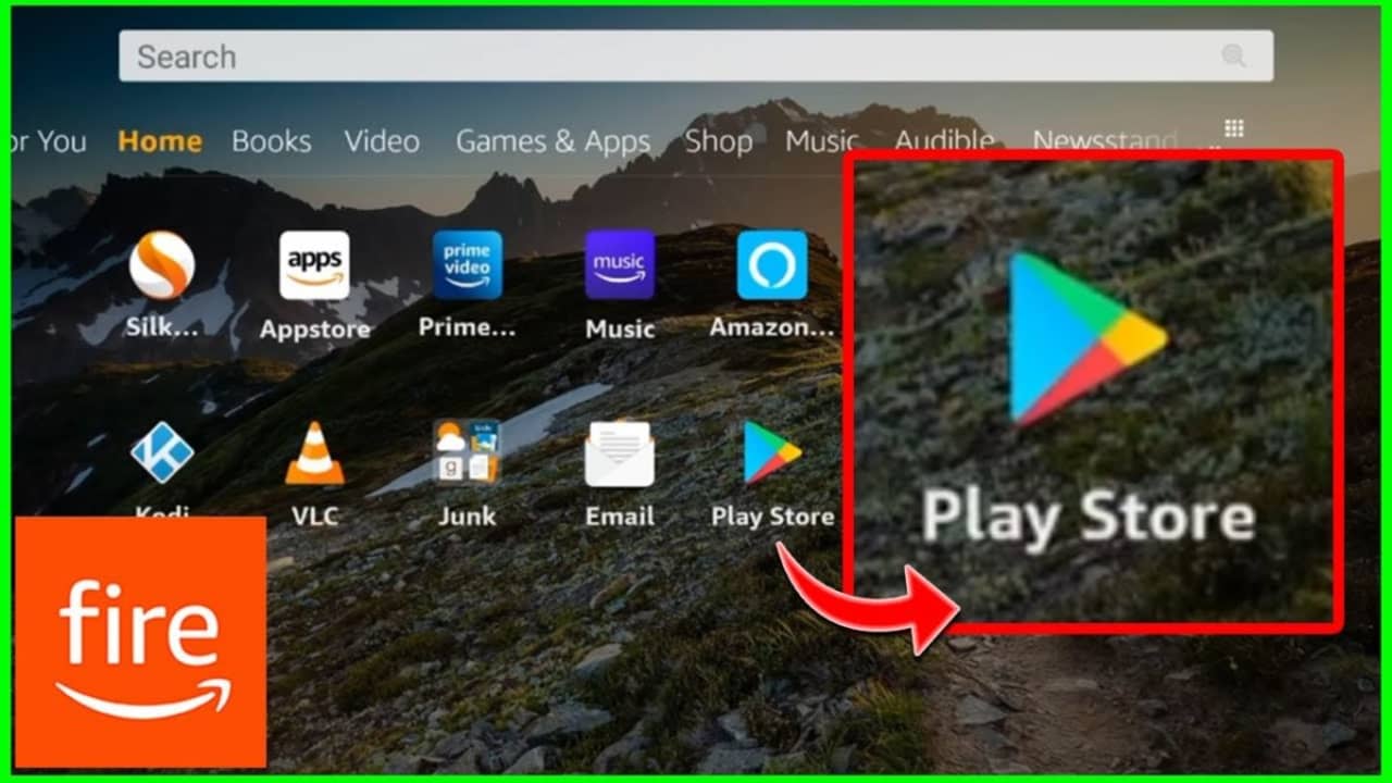 install play store on fire stick