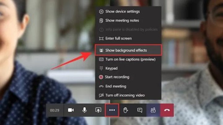 how to download background effects in microsoft teams