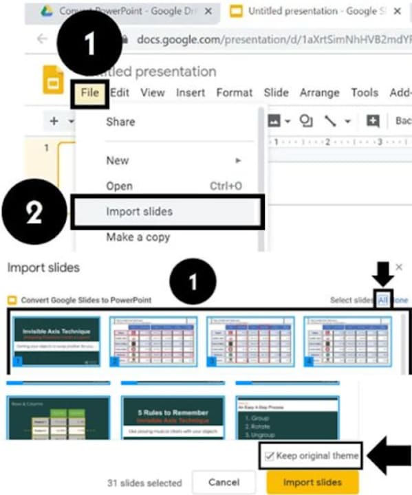  How To Convert Microsoft Powerpoint To Google Slides In 2 Easy Methods 