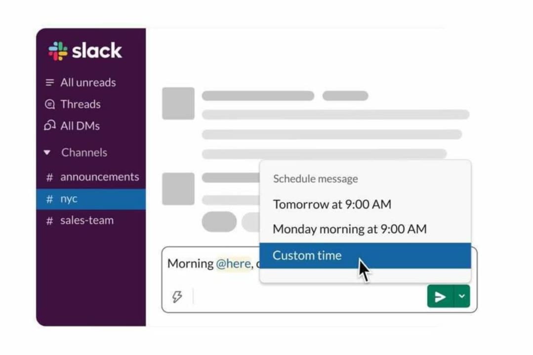 Slack To Roll Out With Scheduled Messages Feature