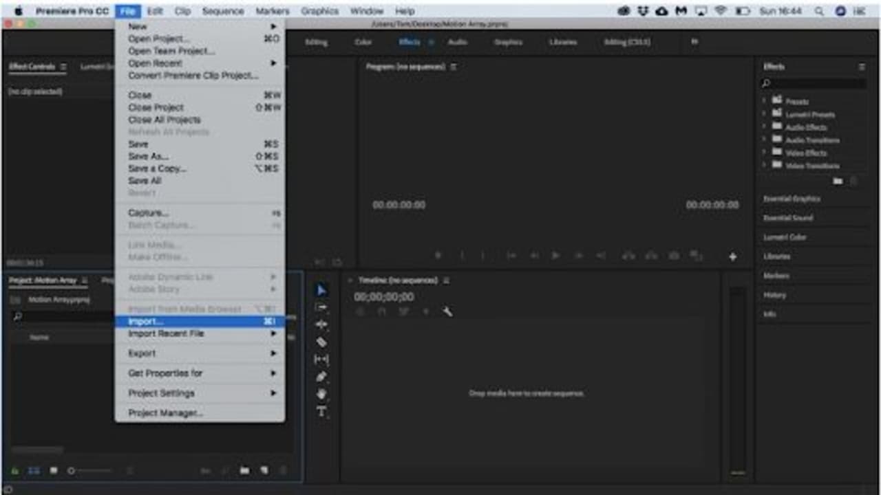 How to Split a Clip in Premiere Pro