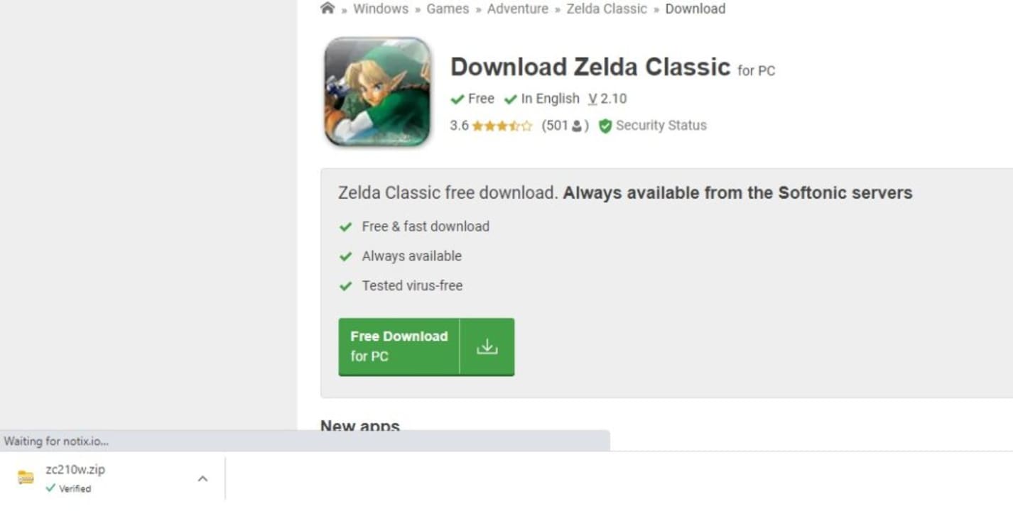 How to play Zelda classic
