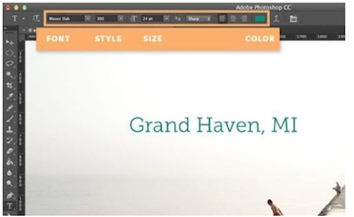 How to Add Text in Adobe Photoshop