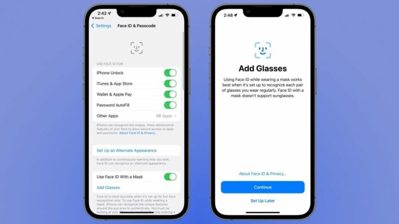 iOS 15.4 lets you unlock your iPhone with a Mask