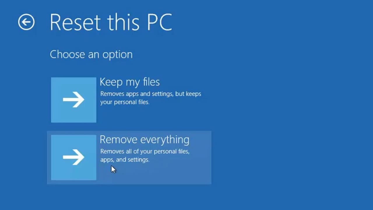 How to Reset Windows 10 and 11 using Factory Reset