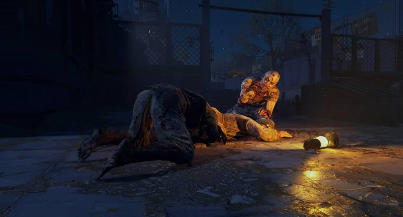 Night time in Dying Light 2