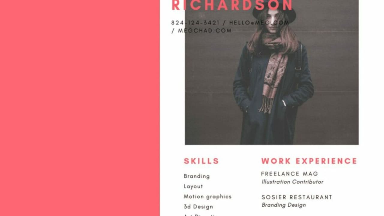 Create the ultimate resume and covering letter with Canva