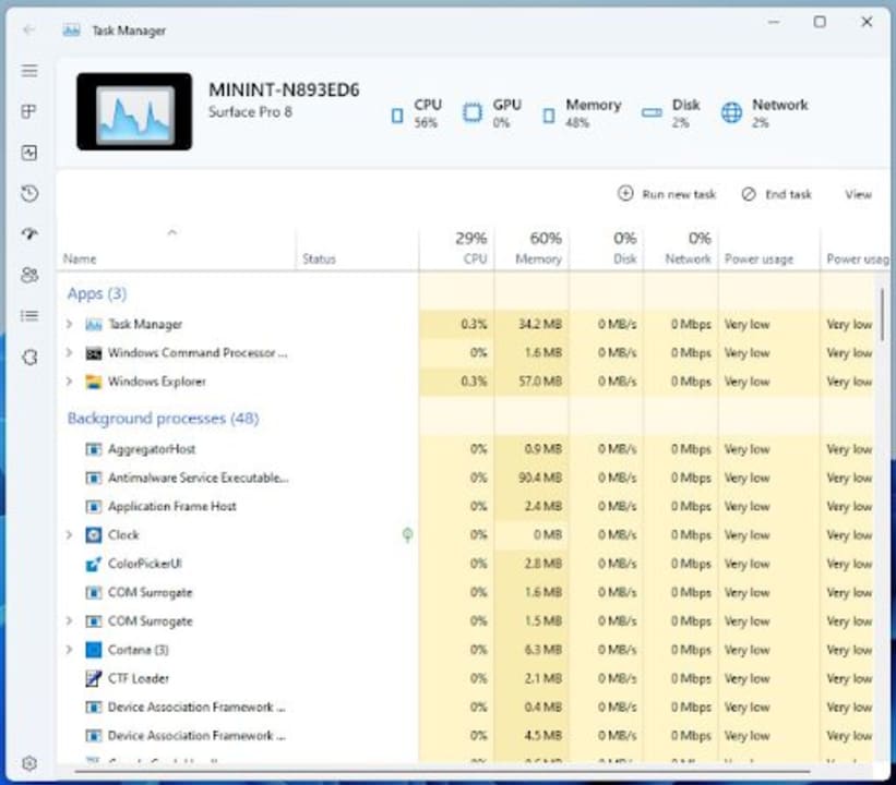 How to enable and disable the new Task Manager in Windows 11 build 22538