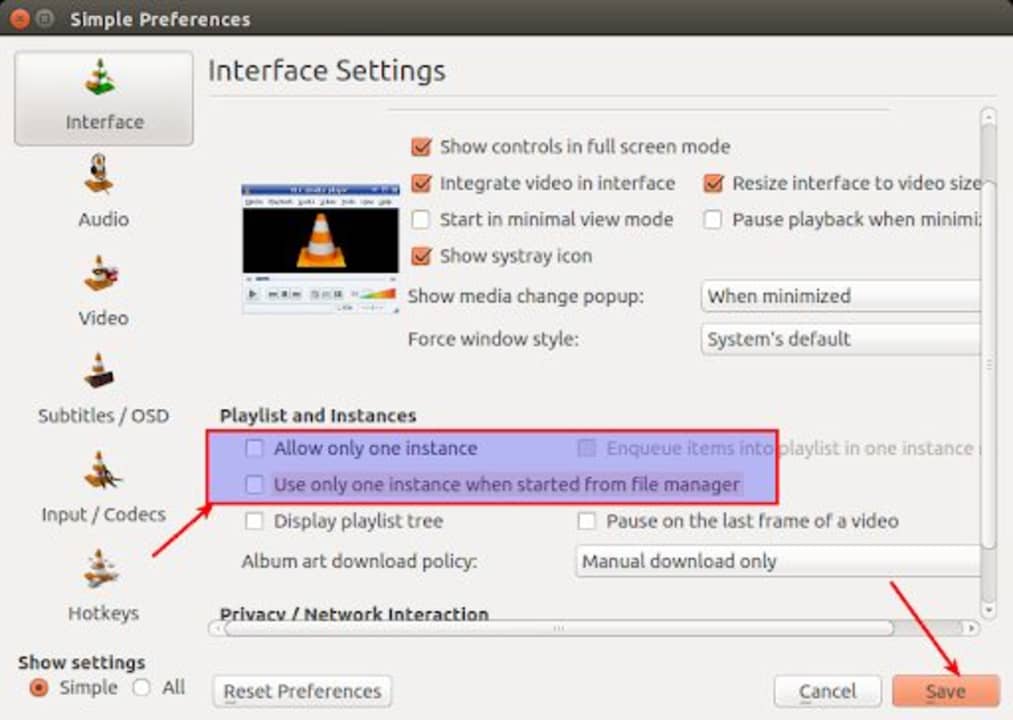 How to run multiple instances of VLC Media Player
