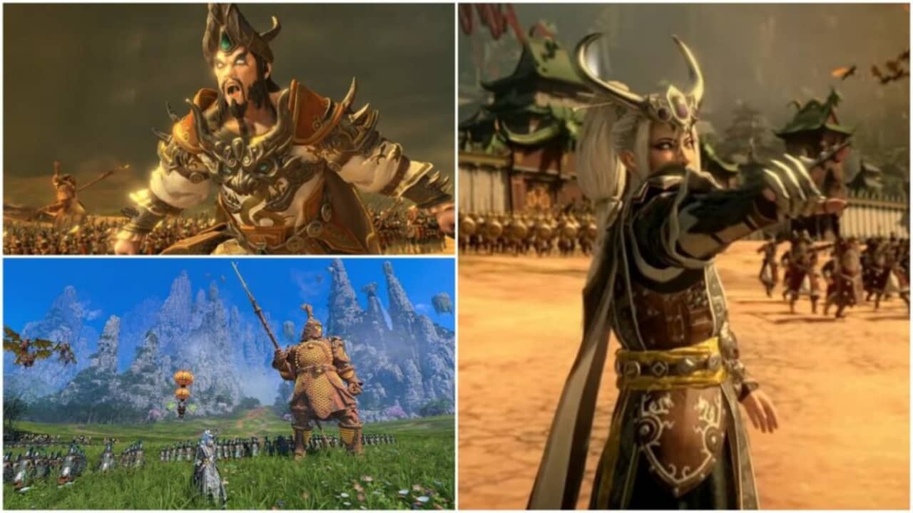 images of Total War: Warhammer III Grand Cathay leaders