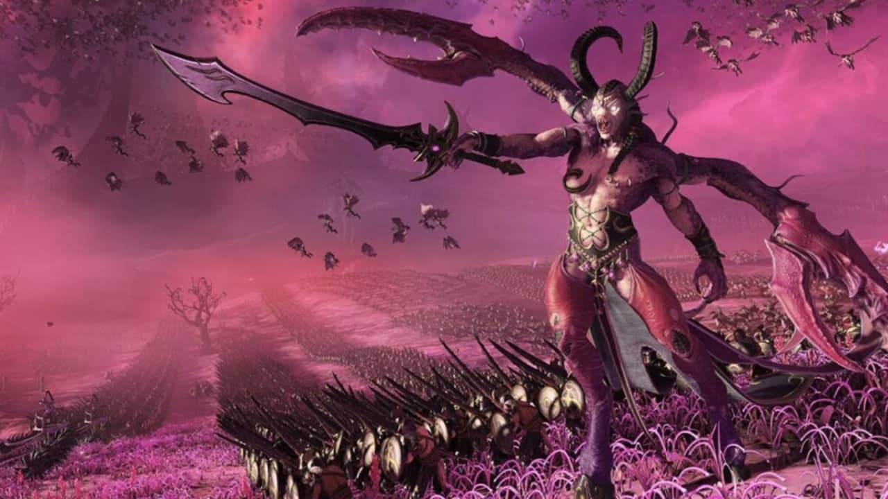 image of Total War: Warhammer III Slaanesh leader