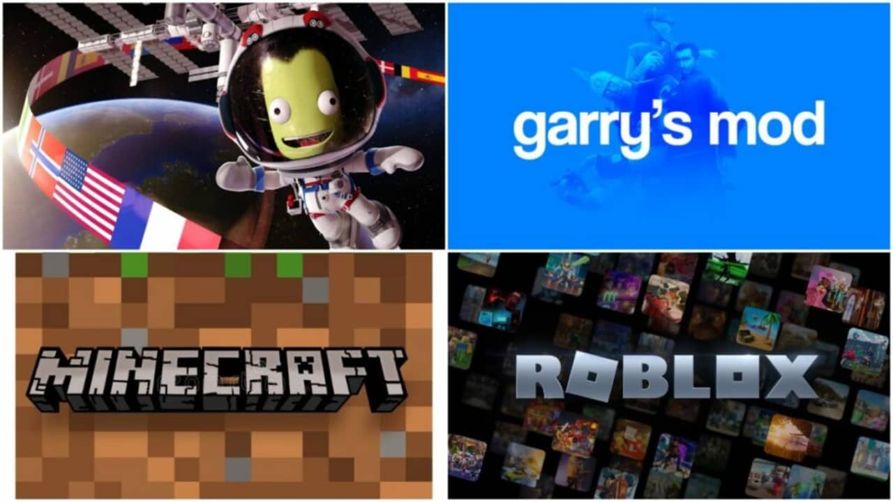 image of Garry's Mod competitors Minecraft, Roblox, etc