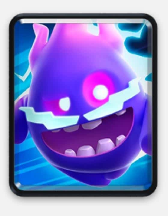 The Clash Royale Electro spirit has a low cost and renders decent damage.