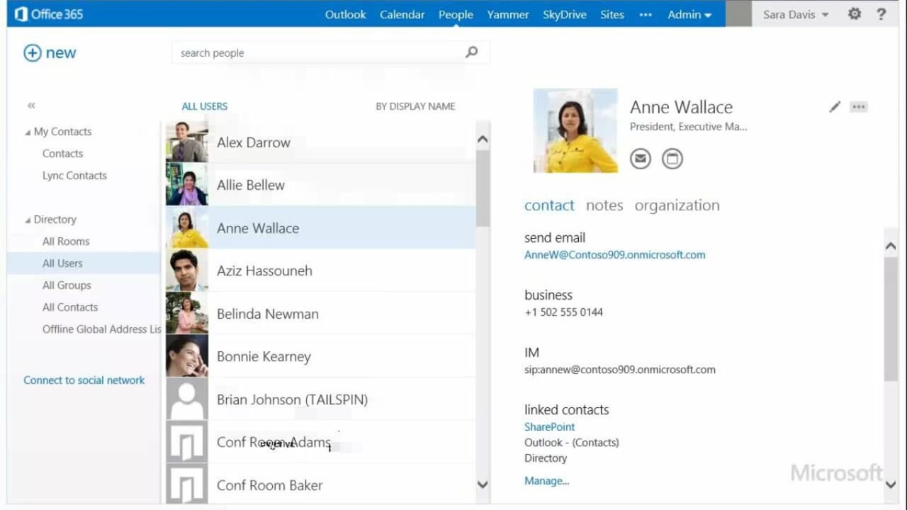 manage your Contacts in Microsoft Outlook