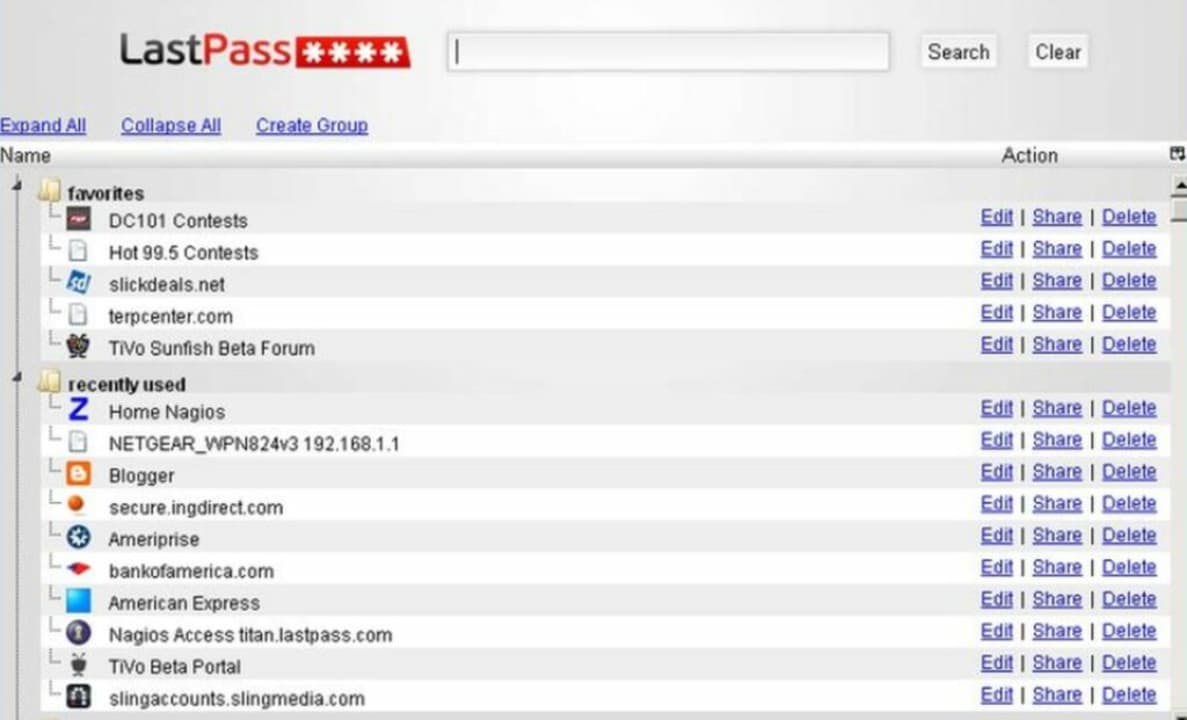 LastPass manages your passwords and digital information.