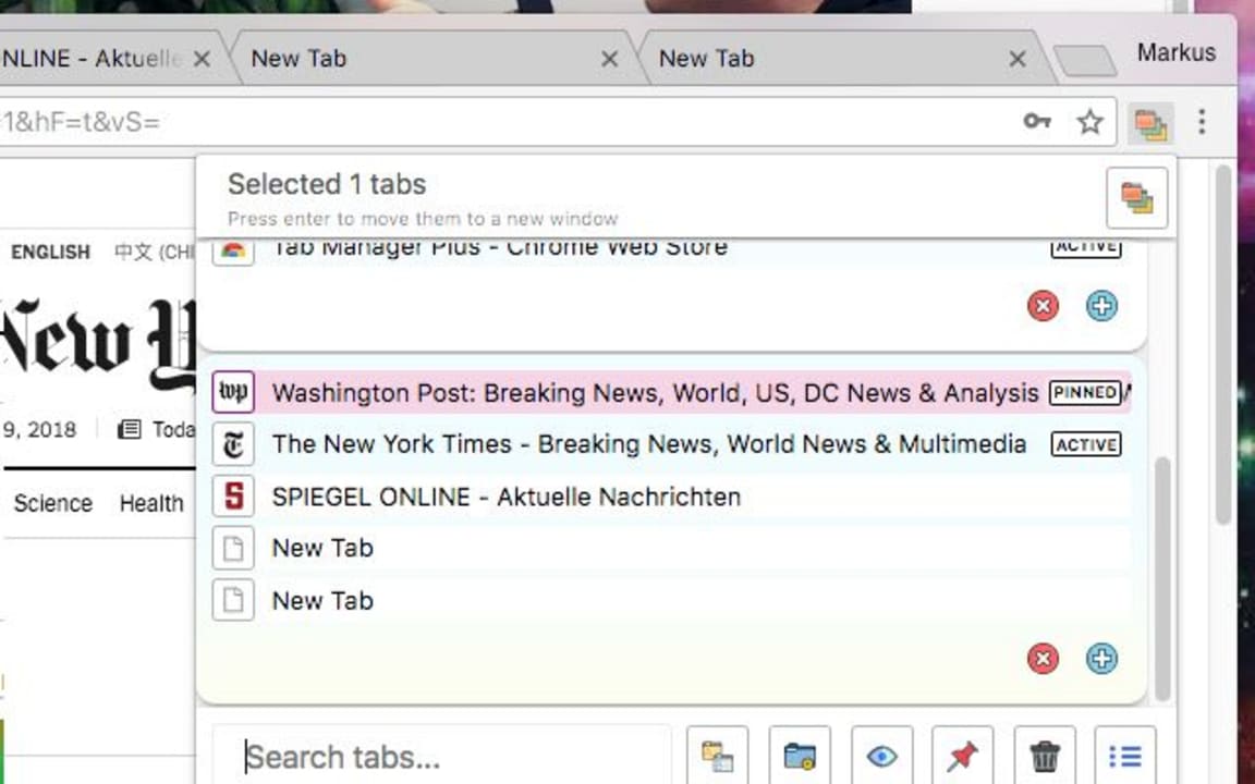 Best chrome extensions for tab management